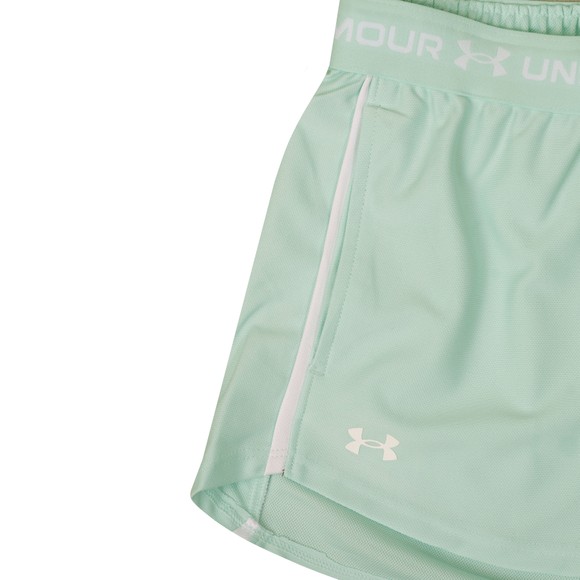 Under Armour Womens Green Tech Play Up Shorts #3