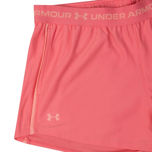 Under Armour Womens Pink Tech Play Up Shorts #3