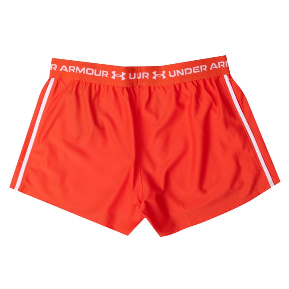 Under Armour Womens Red Tech Play Up Shorts #3