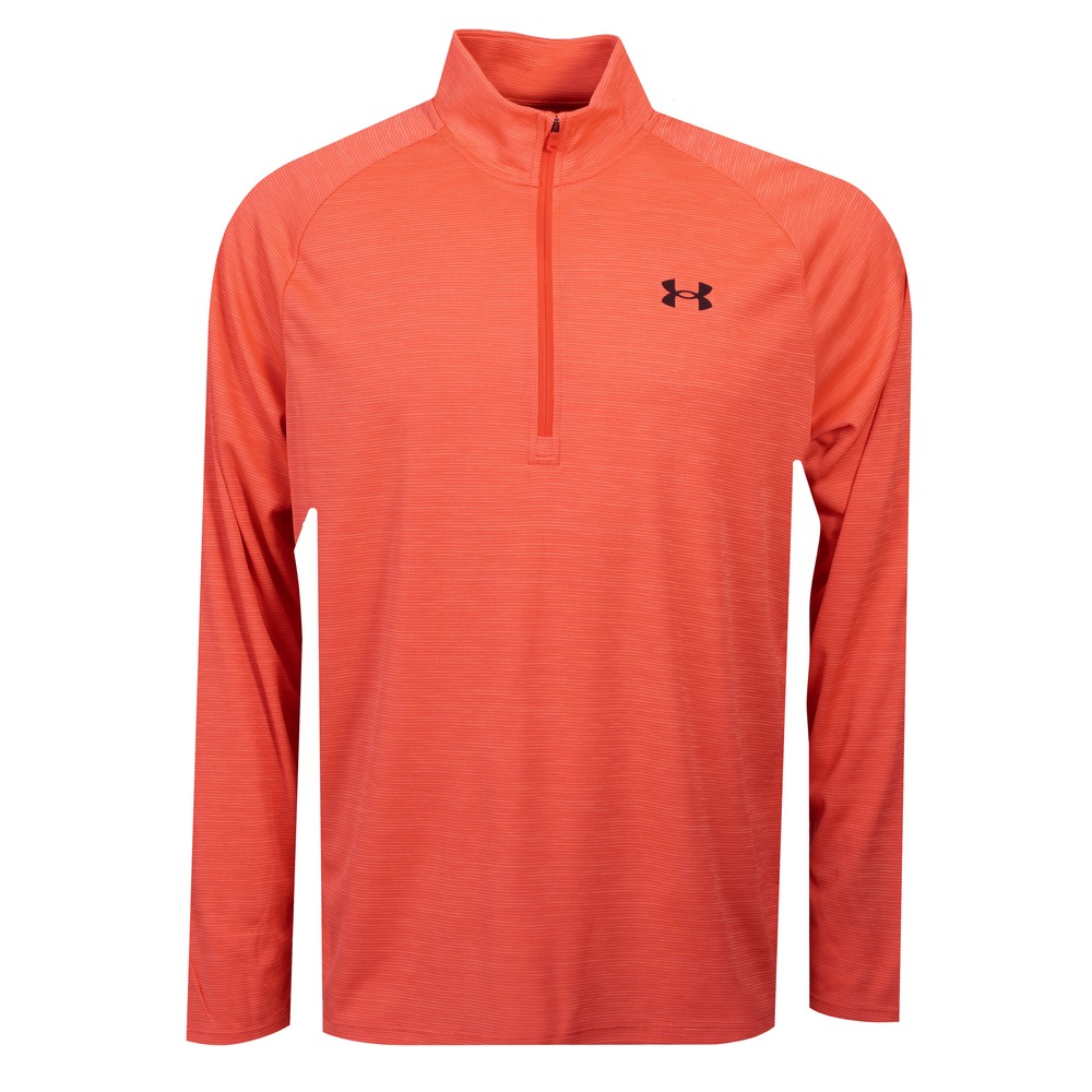 Tech Textured Half Zip Long Sleeve T-Shirt