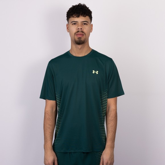 Under Armour Mens Green Tech Play T-Shirt main image