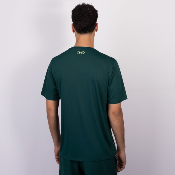 Under Armour Mens Green Tech Play T-Shirt main image