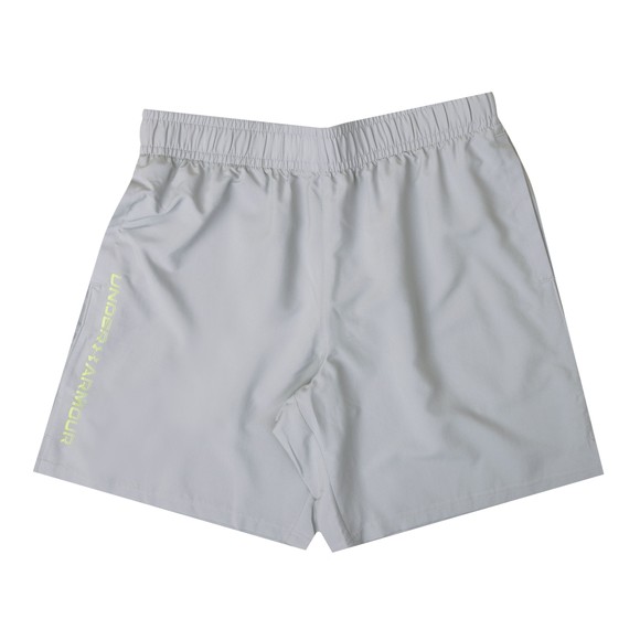 Under Armour Mens Grey Woven Wordmark Shorts