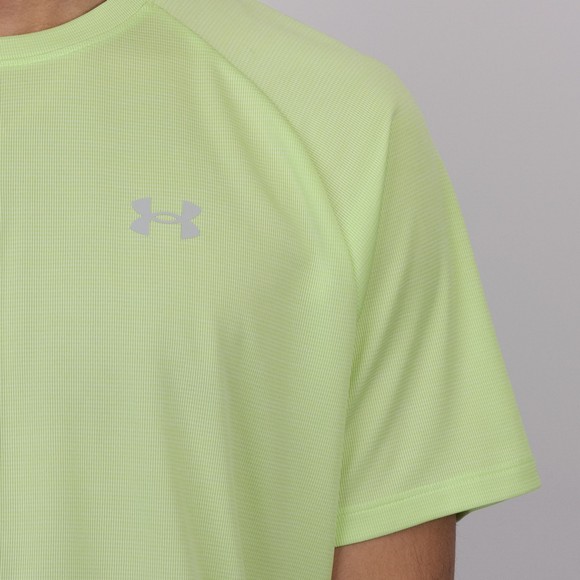 Under Armour Mens Green Tech Textured T-Shirt main image