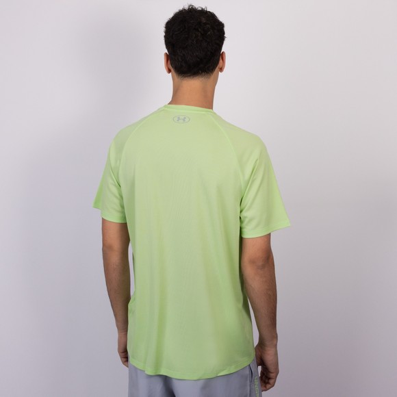 Under Armour Mens Green Tech Textured T-Shirt main image