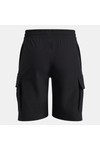 Under Armour Boys Black Woven Cargo Short