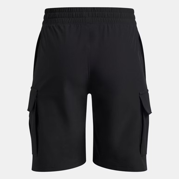 Under Armour Boys Black Woven Cargo Short