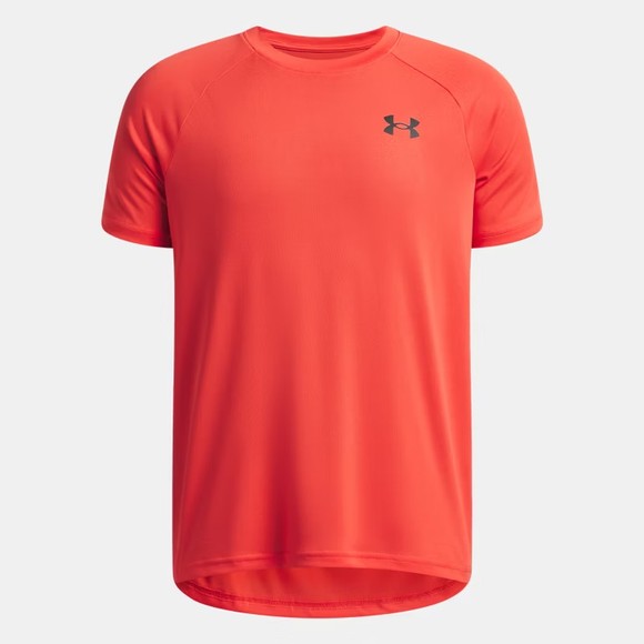 Under Armour Boys Red Tech 2.0 Short Sleeve T-Shirt