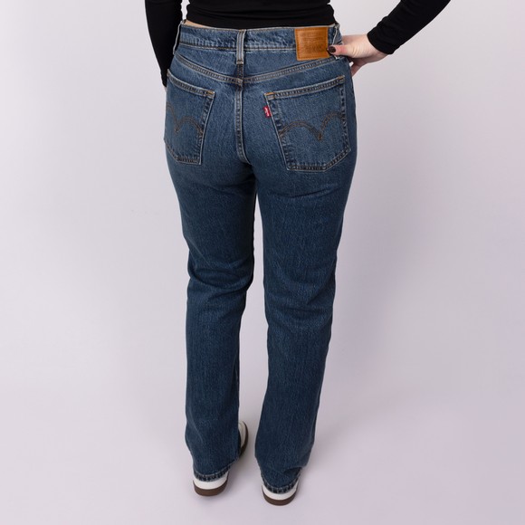 Levi's ® Womens Blue Wedgie Straight Jeans #3