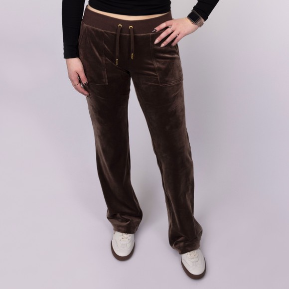 Juicy Couture Womens Brown Del Ray Gold Jogger #2