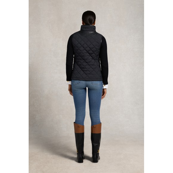 Holland Cooper Womens Black Lightweight Country Gilet #4