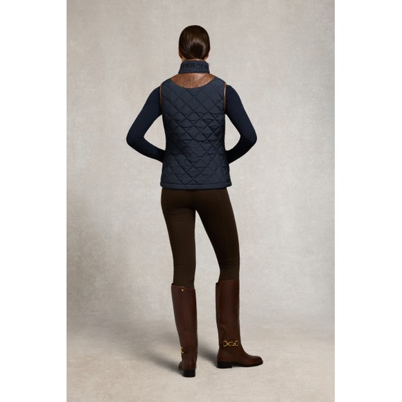 Holland Cooper Womens Blue Lightweight Country Gilet #4