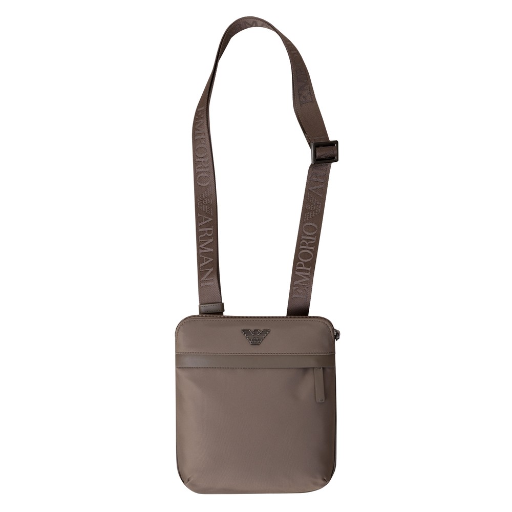 Nylon Woven Crossbody Bag