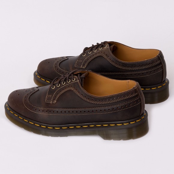 Dr. Martens Mens Brown 3989 Leather Brogue #3