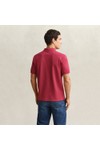 Gant Mens Red Contrast Pique Polo Shirt