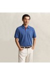 Gant Mens Blue Contrast Pique Polo Shirt