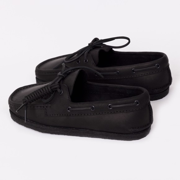 Clarks Originals Mens Black Godney Boat Shoe #3