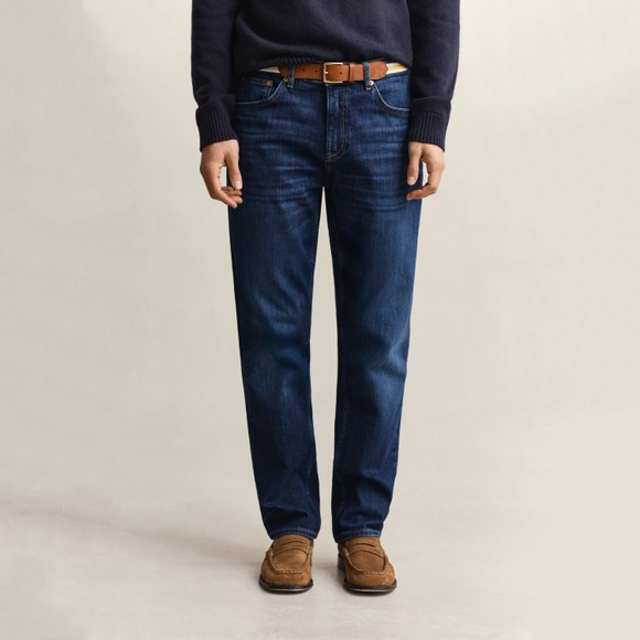 Gant Mens Blue Regular Jean