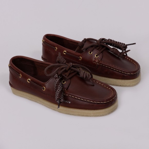 Clarks Originals Womens Brown Godney Boat Shoe #2