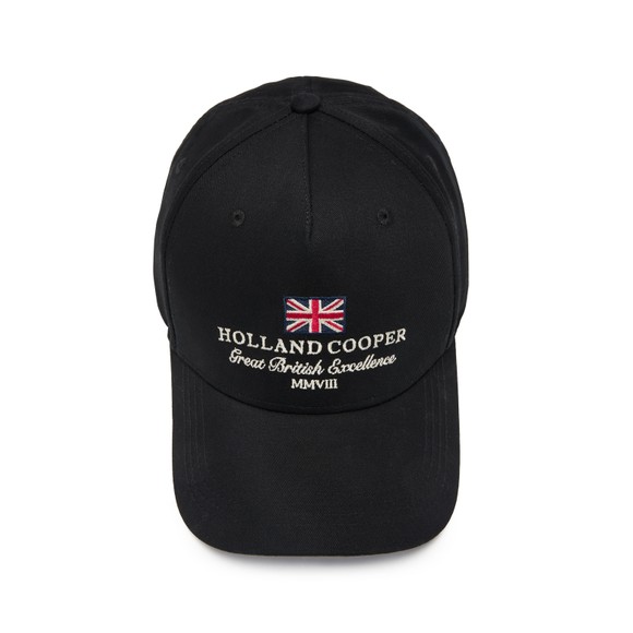 Holland Cooper Womens Black Regatta Cap #3