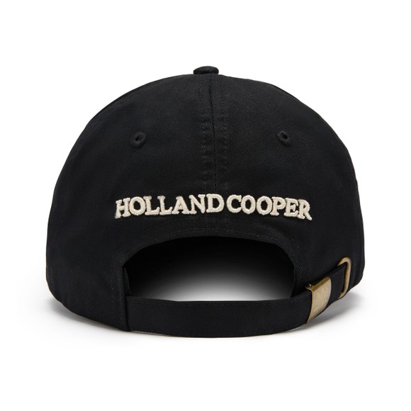 Holland Cooper Womens Black Regatta Cap #4