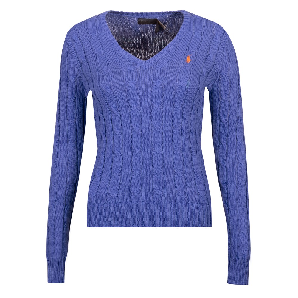 Cotton Cable V-Neck Jumper Cotton Cable V-Neck Jumper
