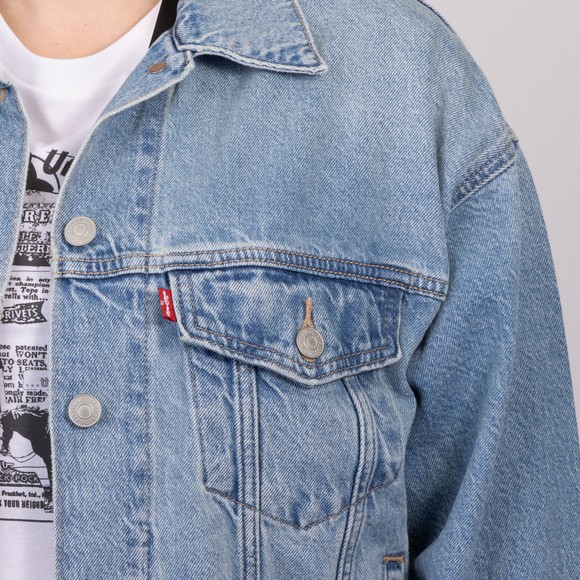 Levi's ® Womens Blue 90s Trucker Jacket #4