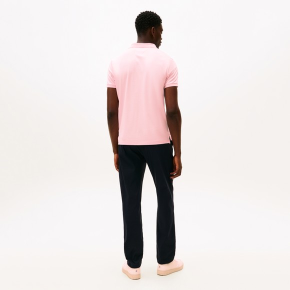 Tommy Hilfiger Mens Pink Liquid Cotton Polo Shirt main image