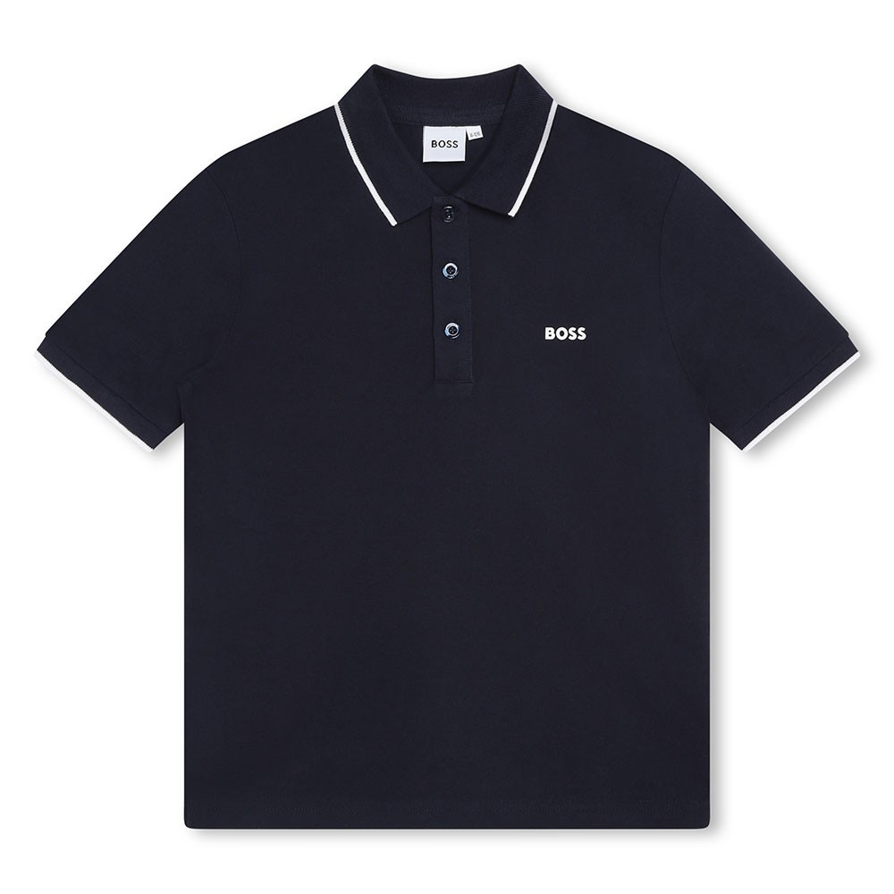 BOSS J25P26 Tipped Polo Shirt, view 1