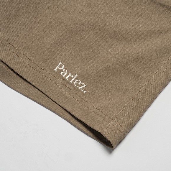 Parlez Mens Beige Arc Shorts #4