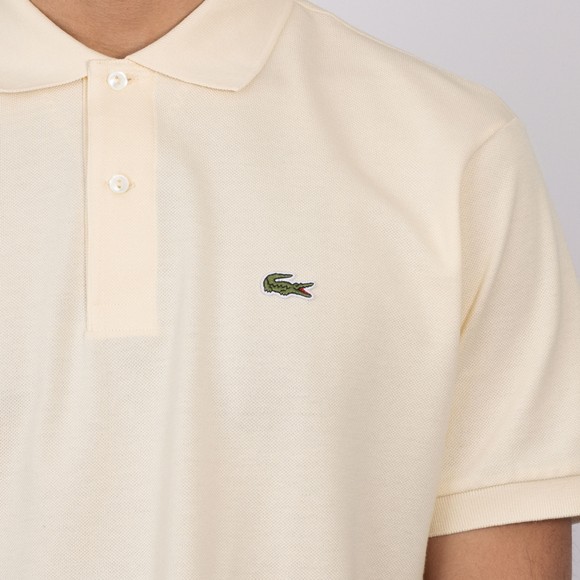 Lacoste Mens Off-White L1212 Plain Polo Shirt #3