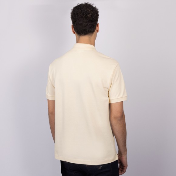 Lacoste Mens Off-White L1212 Plain Polo Shirt #4
