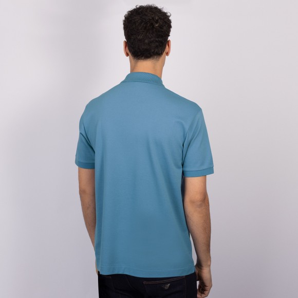 Lacoste Mens Blue L1212 Plain Polo Shirt #4
