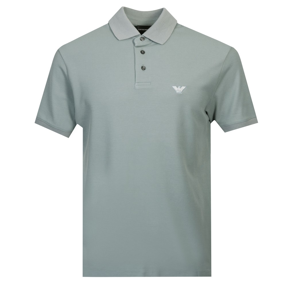 Embroidered Eagle Polo Shirt
