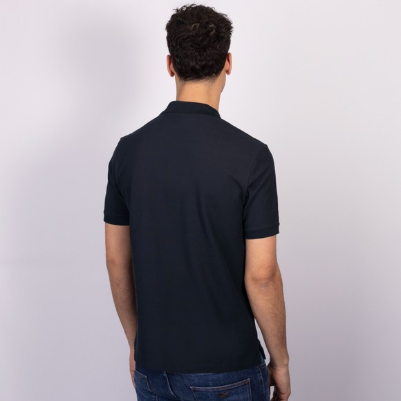 Emporio Armani Mens Blue Small Eagle Polo Shirt #4