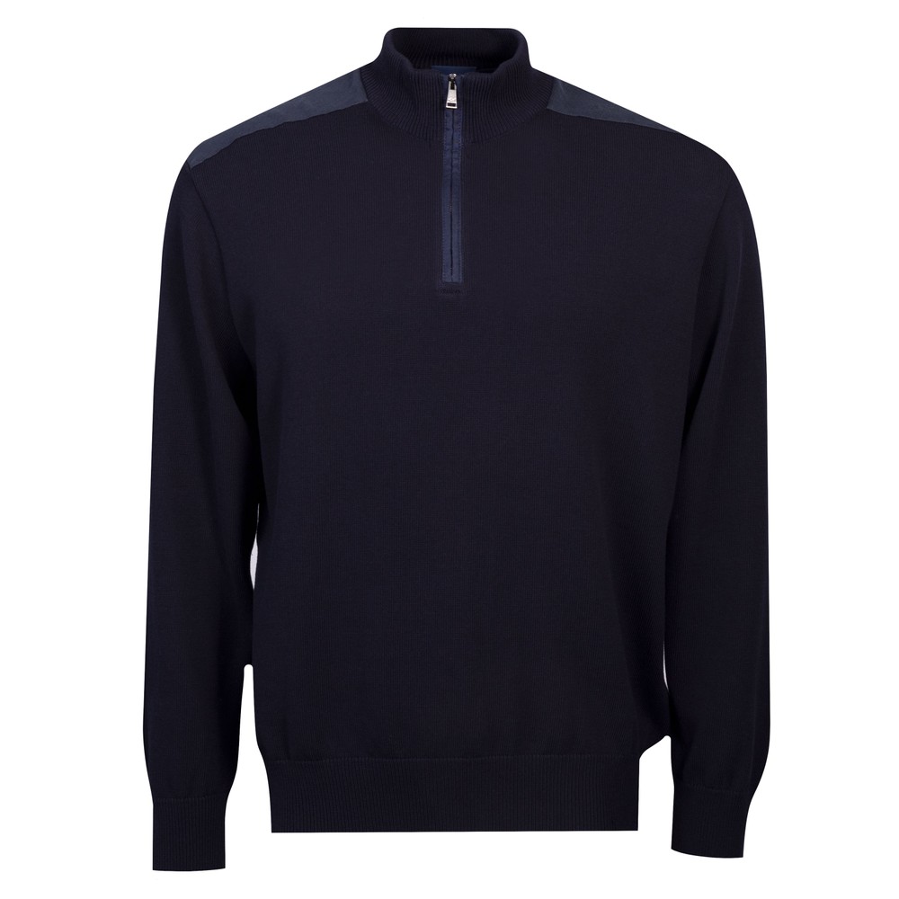 Typhoon Shoulder Knitted Half Zip Jumper