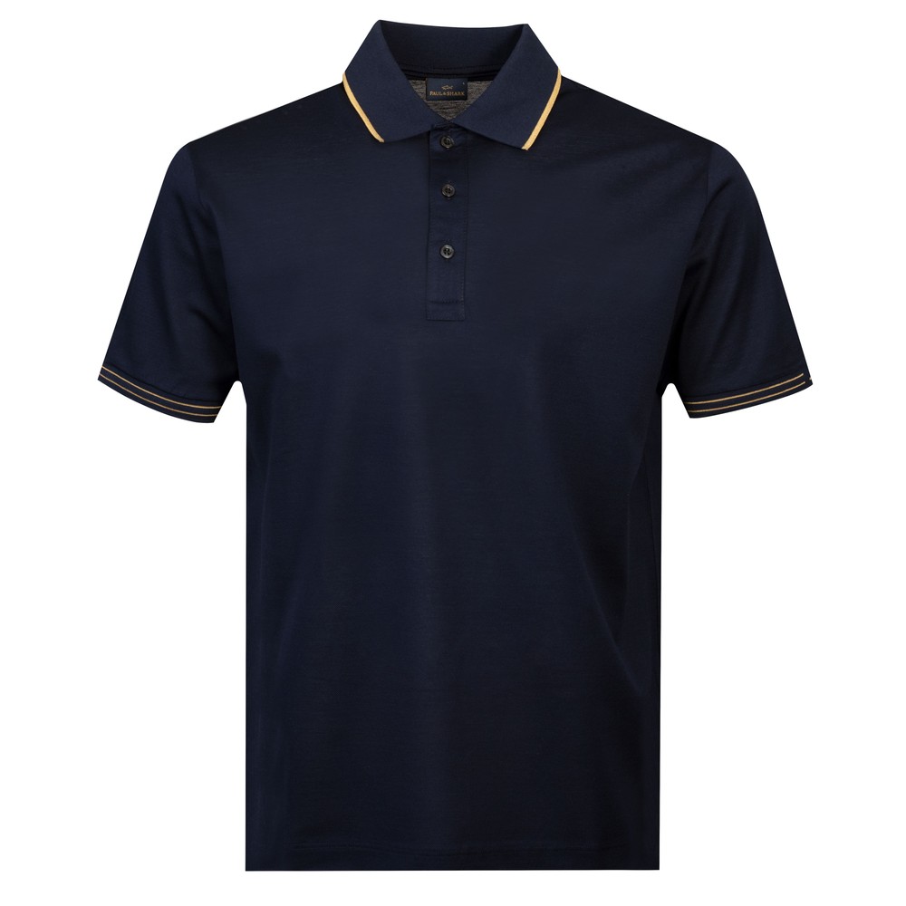 Gold Tipped Polo Shirt