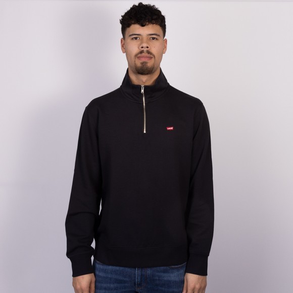 Levi's ® Mens Black 1/4 Zip Sweat #3