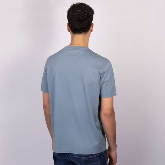 Paul & Shark Mens Blue Arch Sleeve  Logo  T-Shirt #4