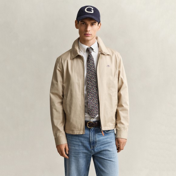 Gant Mens Beige Cotton Windcheater main image