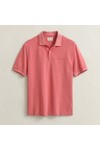Gant Mens Red Two Tone Polo Shirt