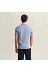 Gant Mens Blue Two Tone Polo Shirt