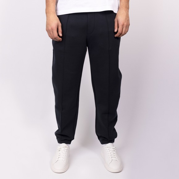 Emporio Armani Mens Blue Embroidered Eagle Zip Pocket Jogger #3