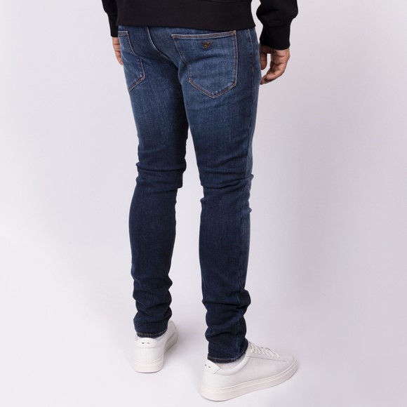 Emporio Armani Mens Blue J06 Slim Jean #3