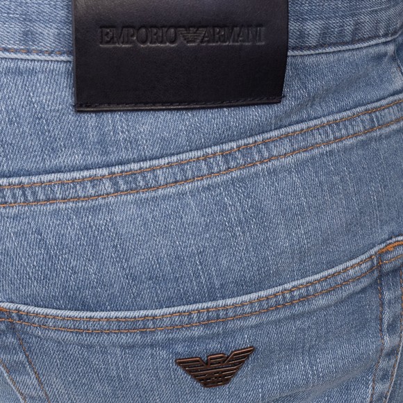 Emporio Armani Mens Blue J45 Jean #4