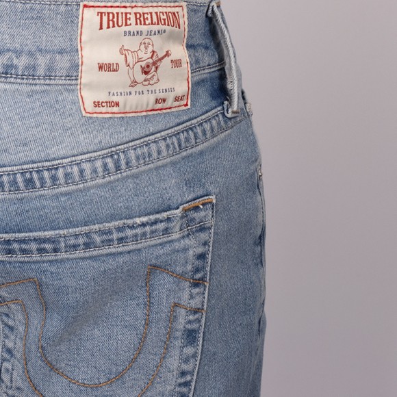 True Religion Mens Blue Geno SN No Flap Jean #4