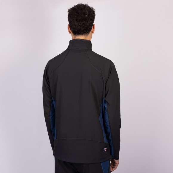 berghaus Mens Black Wavertree Half Zip Sweatshirt #4
