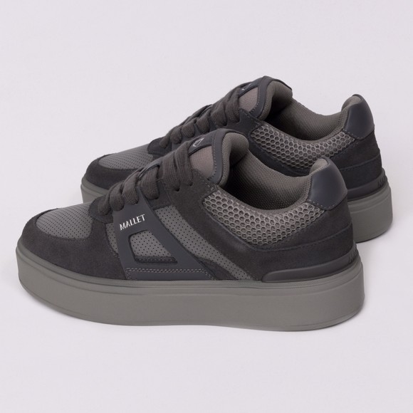 Mallet Mens Grey Fenchurch Trainer #3