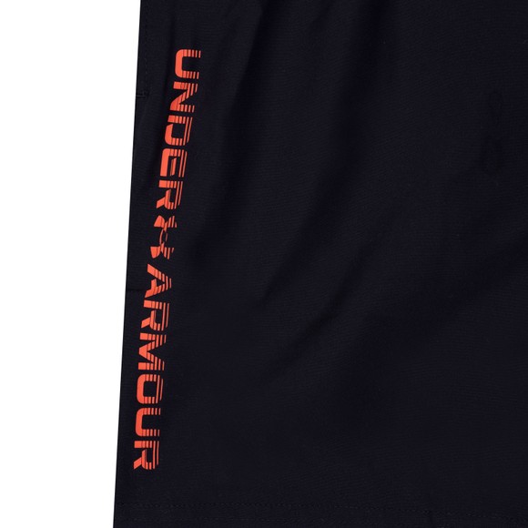 Under Armour Boys Black UA Tech Woven Wordmark Shorts