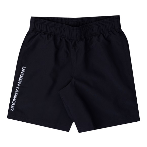 Under Armour Boys Black UA Tech Woven Wordmark Shorts